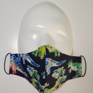 Dinosaur Teen / Small Adult Face Mask